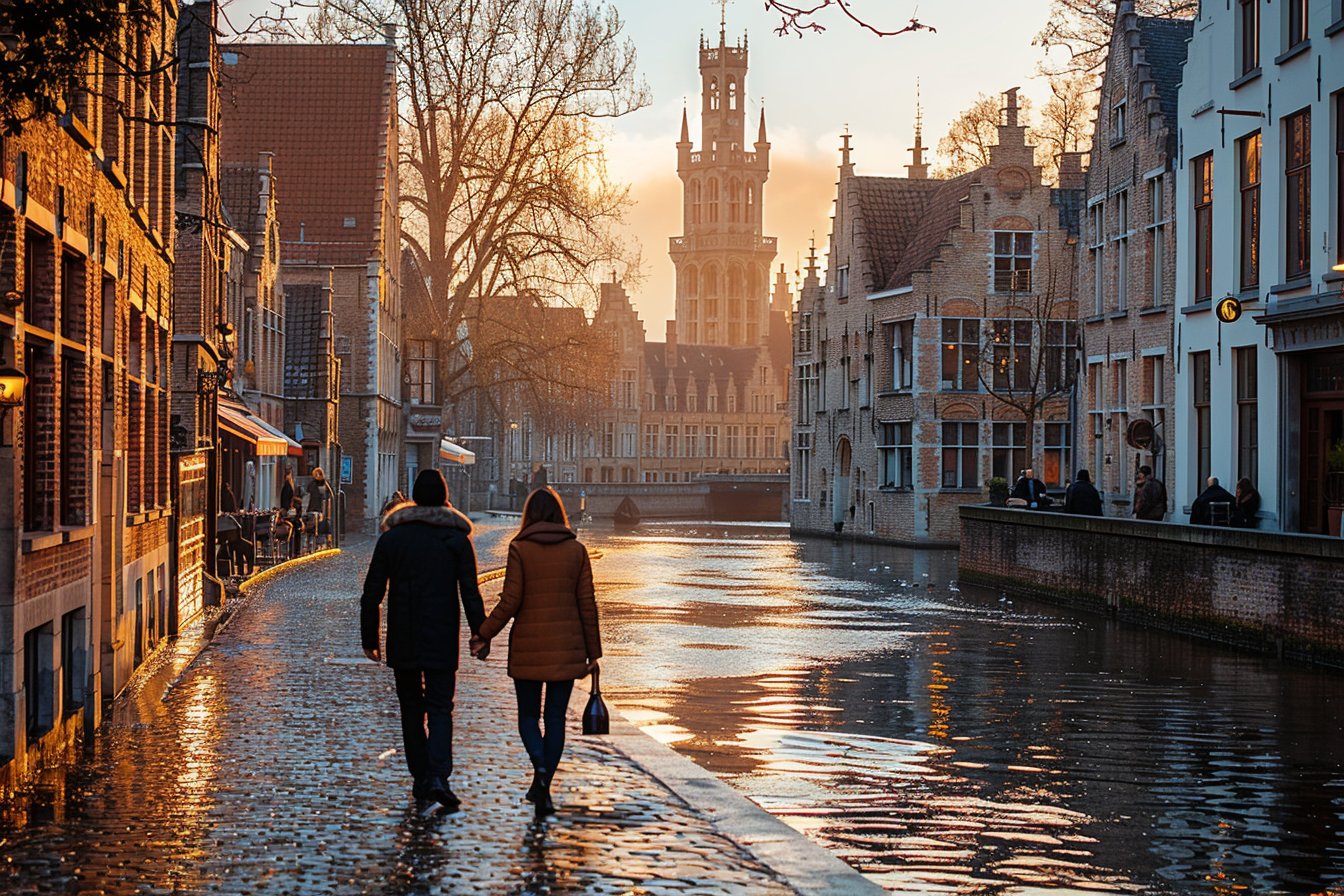 Week-end romantique à bruges : itinéraire et bons plans