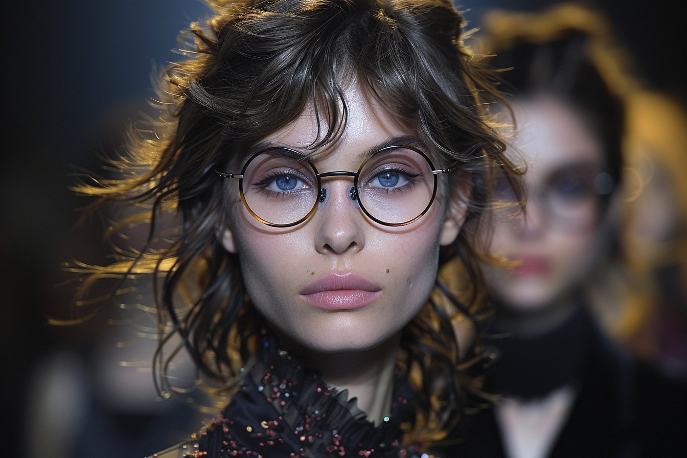 Lunettes rondes : comment elles peuplent les défilés de mode