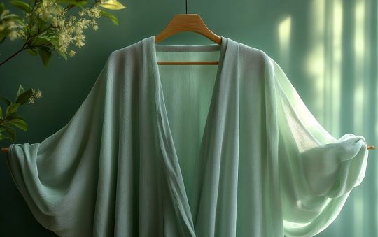 Robe vert d’eau : l’audace douce du minimalisme chromatique