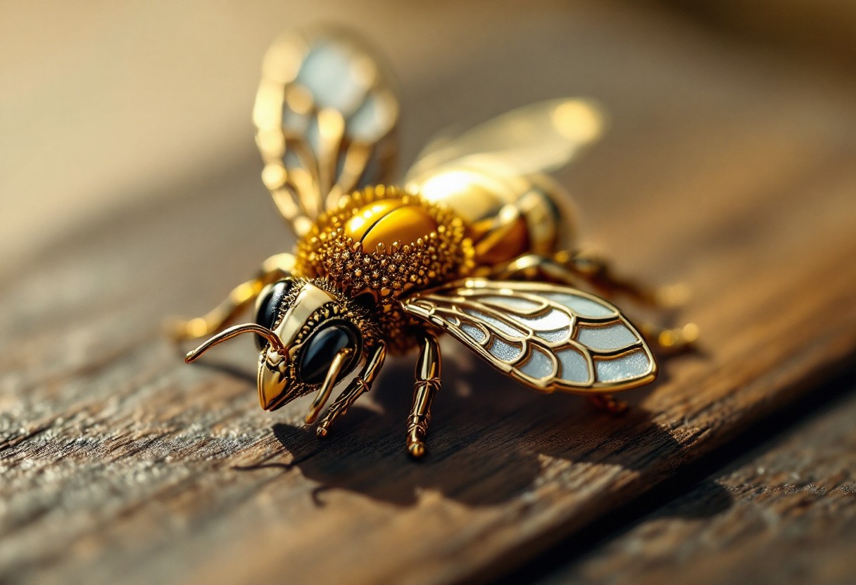 Broches abeilles : un bijou tendance au symbolisme puissant