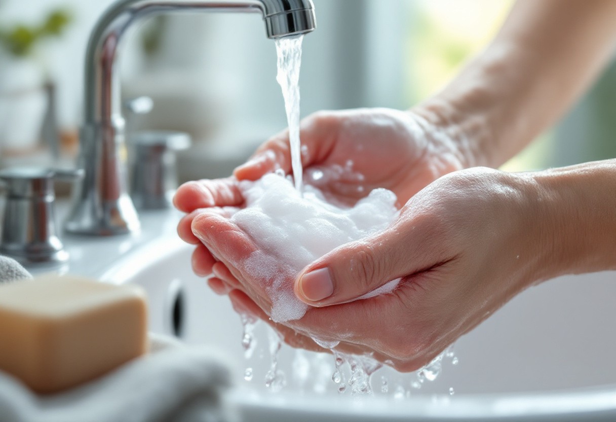 Comment bien se laver les mains à l’eau et au savon ?